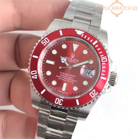 replica rolex red submariner|rolex submariner knockoff watches.